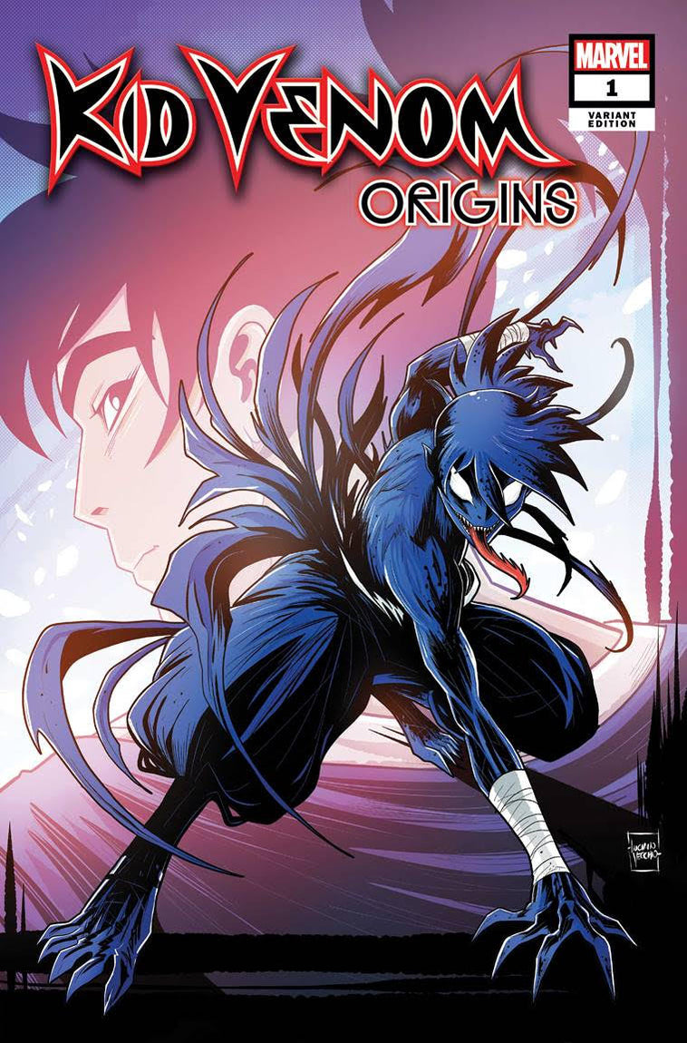 KID VENOM ORIGINS #1 Luciano Vecchio Thank You Variant