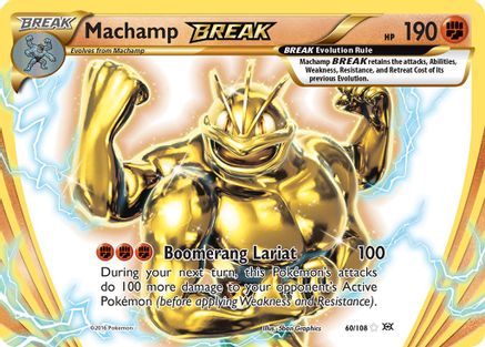 Machamp BREAK - 60/108 (EVO) Rare BREAK - Near Mint Holofoil