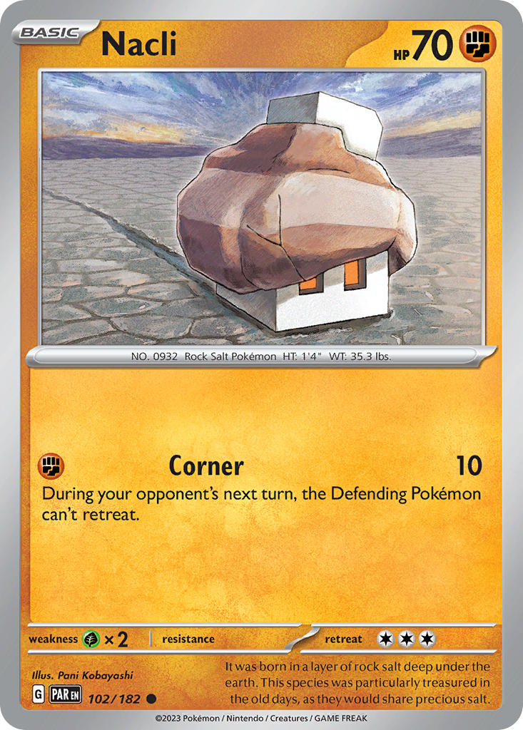 Nacli - 102/182 (PAR) Common - Near Mint