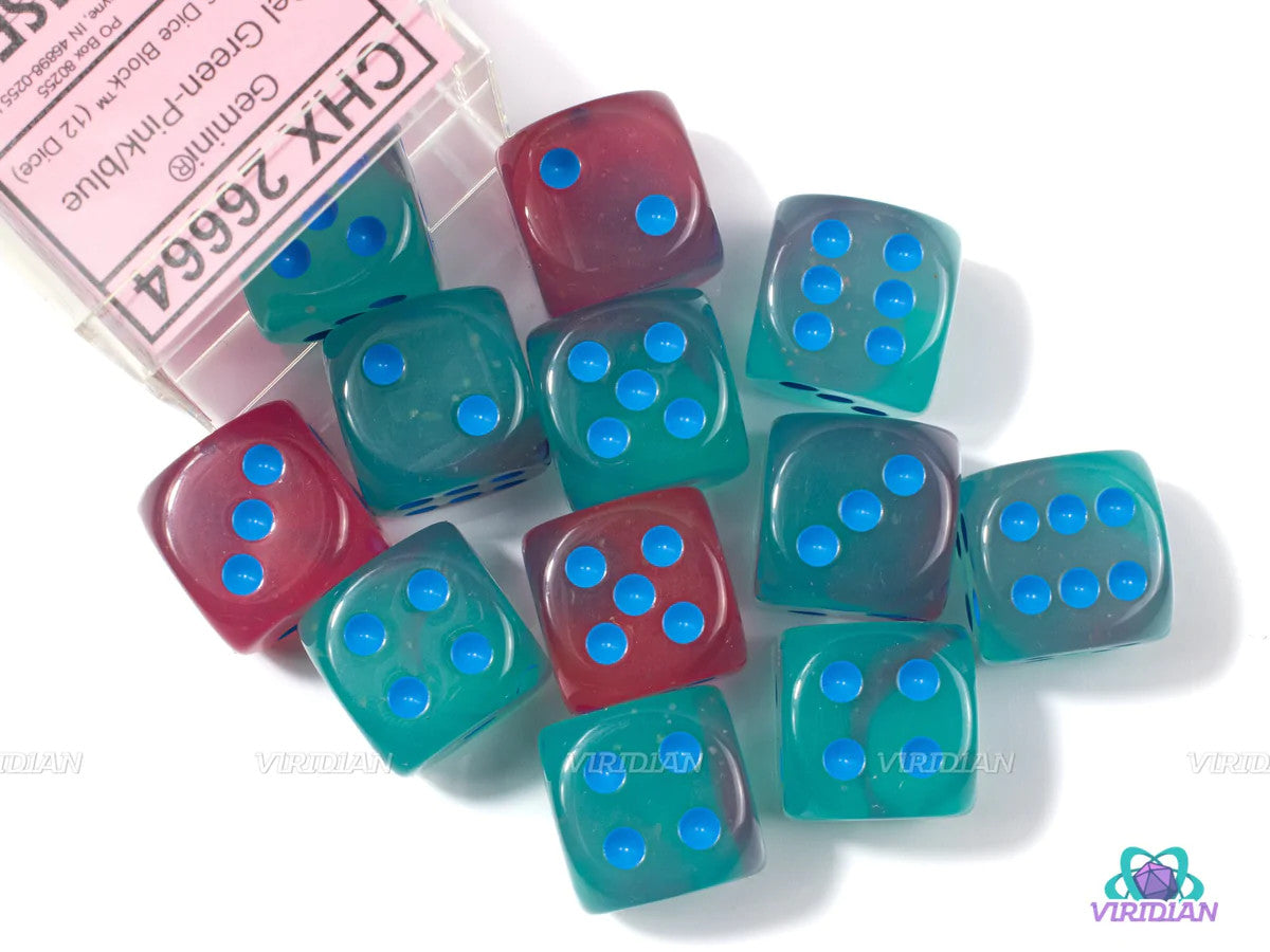 CHX26664: Gemini - 16mm D6 Gel Green-Pink w/blue (Luminary) (12)