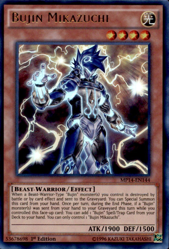 Bujin Mikazuchi (MP14-EN144) 1st Edition