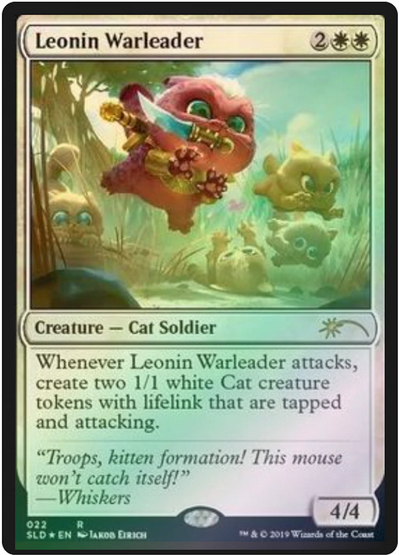 Leonin Warleader (SLD-R)