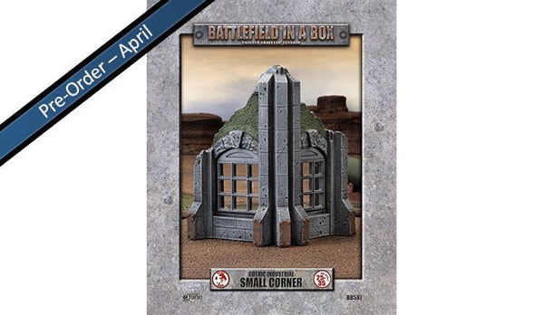 Battlefield in a Box (BB597) - Gothic Industrial: Small Corner
