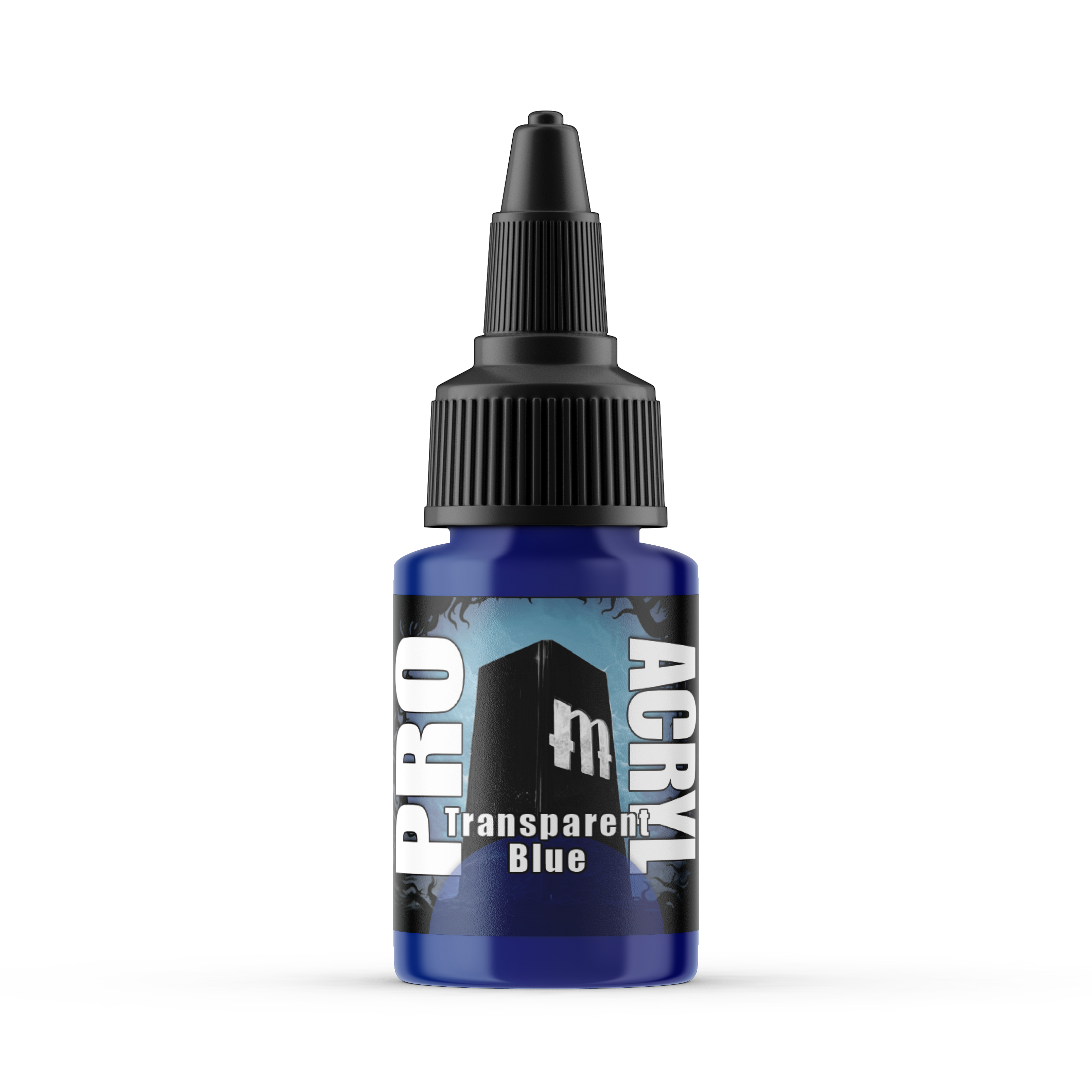 Monument Hobbies: PRO Acryl - 046 Transparent Blue (22mL)