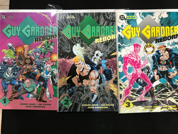 Guy Gardner Reborn #1-3 Comic Bundle (Complete Series)