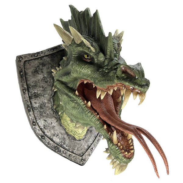 D&D: Replicas of the Realms Trophy Plaque - Green Dragon