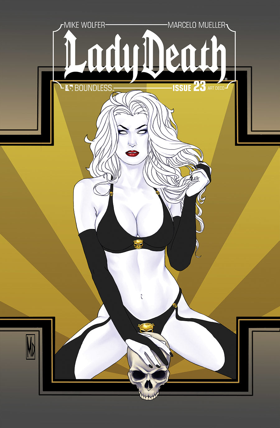 LADY DEATH (2010) ART DECO E BAG SEC (5CT) (MR)