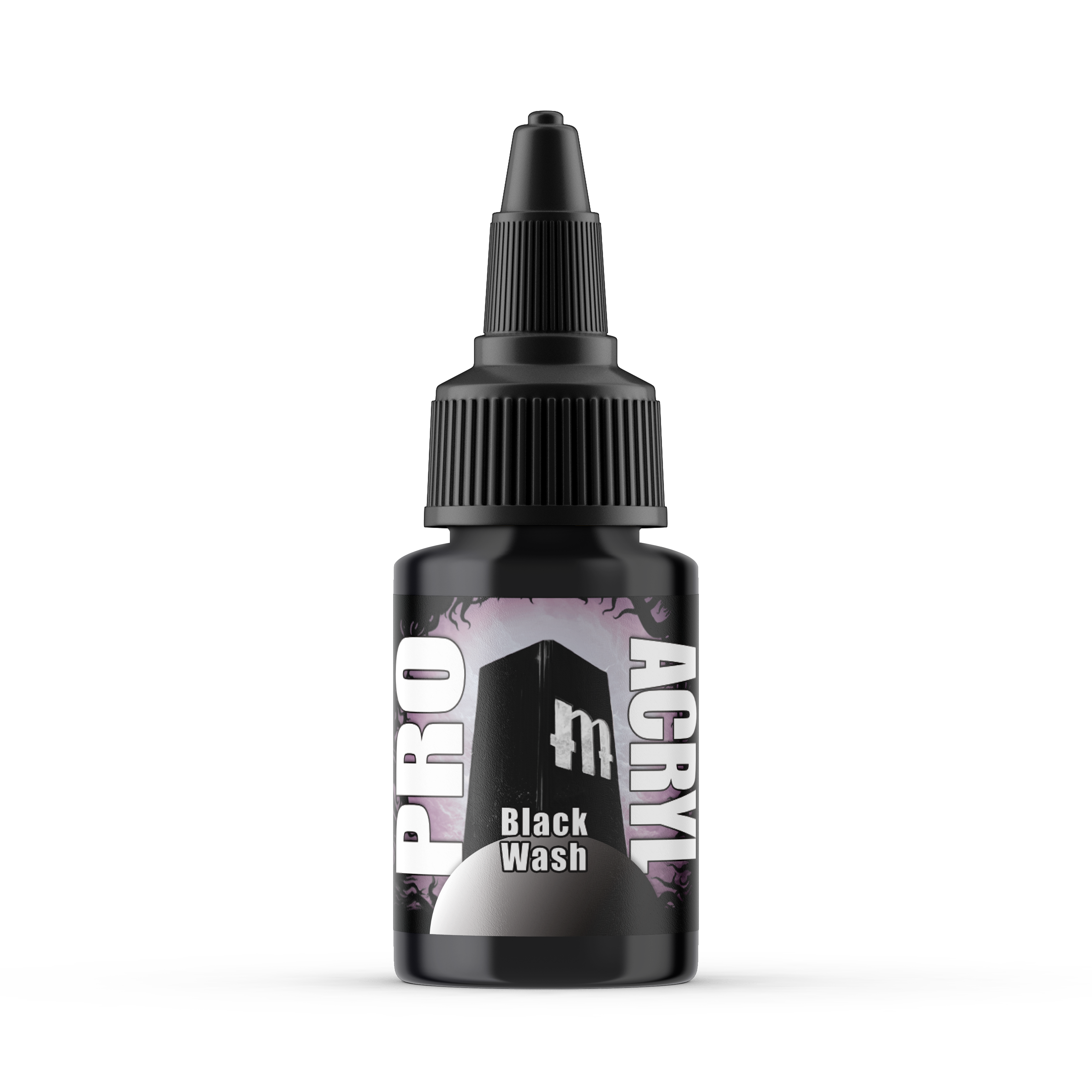 Monument Hobbies: PRO Acryl - 200 Black Wash (22mL)