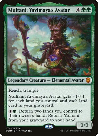 Multani, Yavimaya's Avatar (DOM-M)