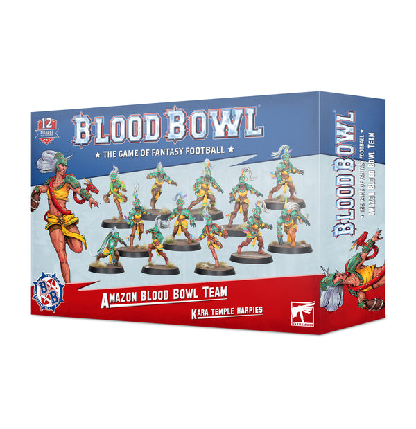 Blood Bowl: Second Season Edition - Team: Amazon - The Kara Temple Harpies
