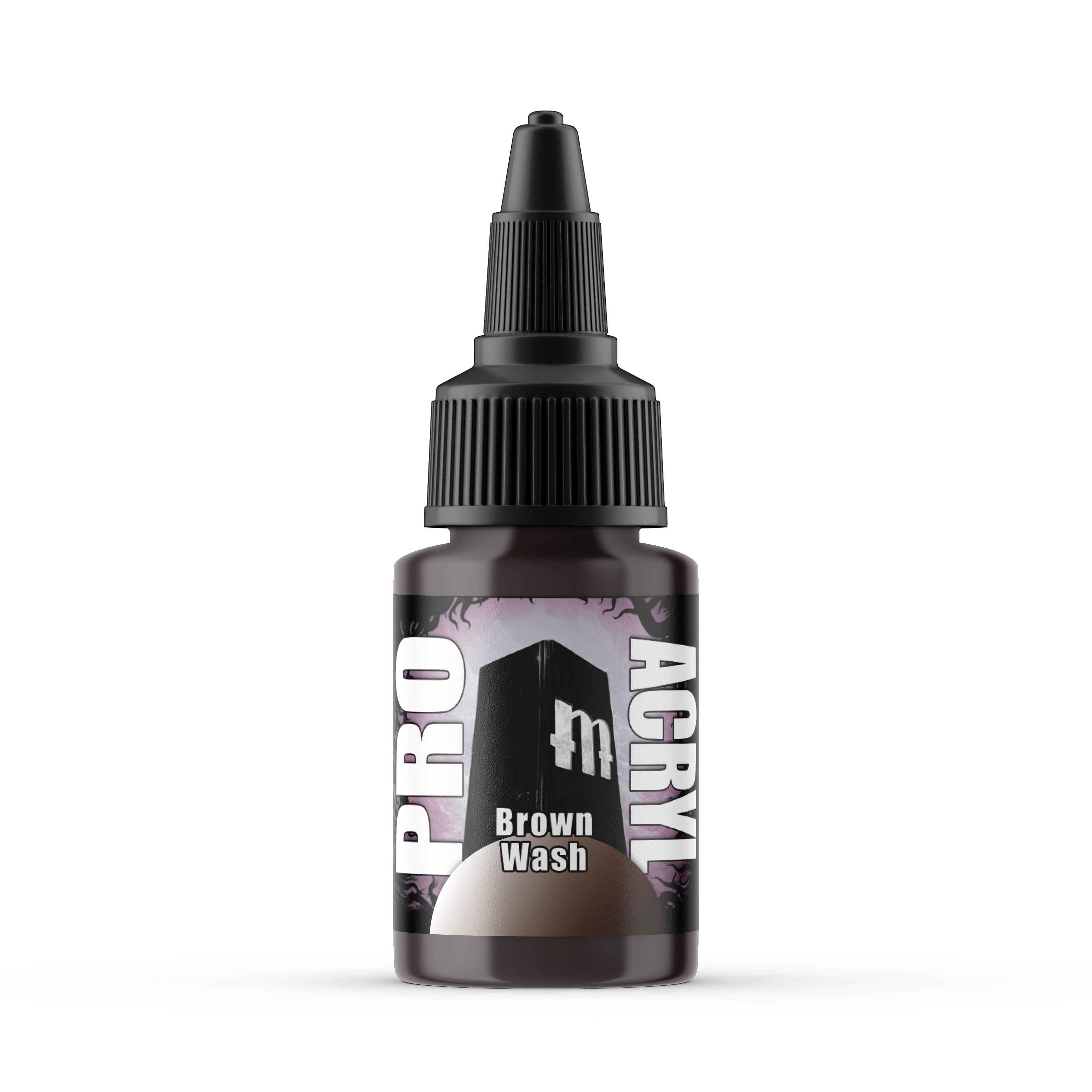 Monument Hobbies: PRO Acryl - 201 Brown Wash (22mL)