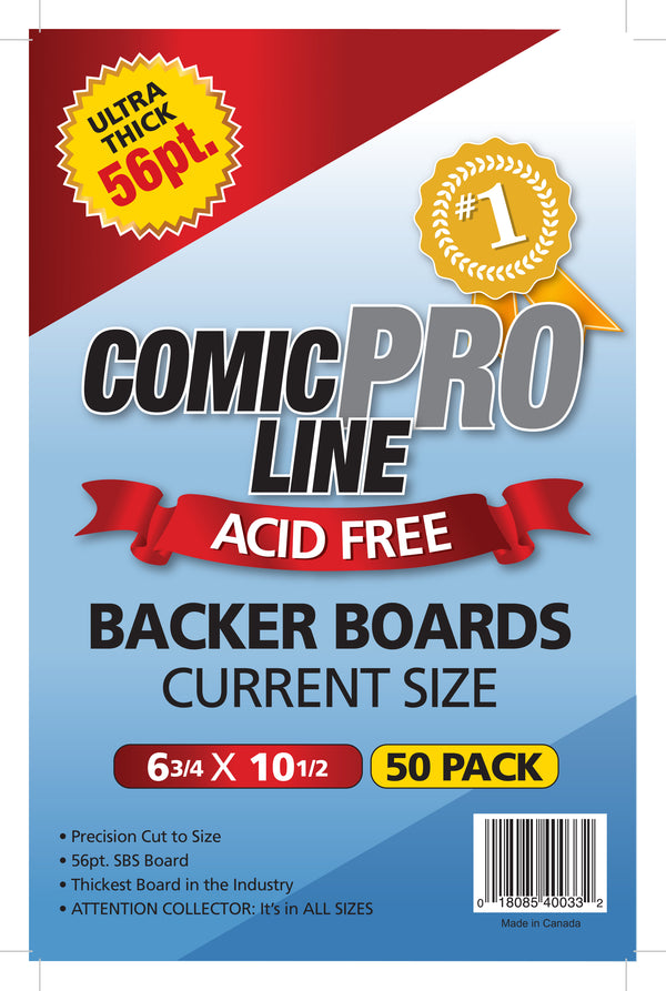 Comic Boards - Current Size (100)