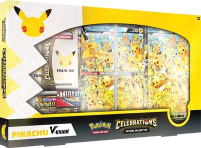 Pokemon TCG: Celebrations Pikachu V-Union Special Collection