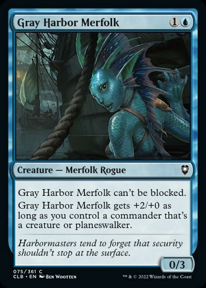 Gray Harbor Merfolk (CLB-C)