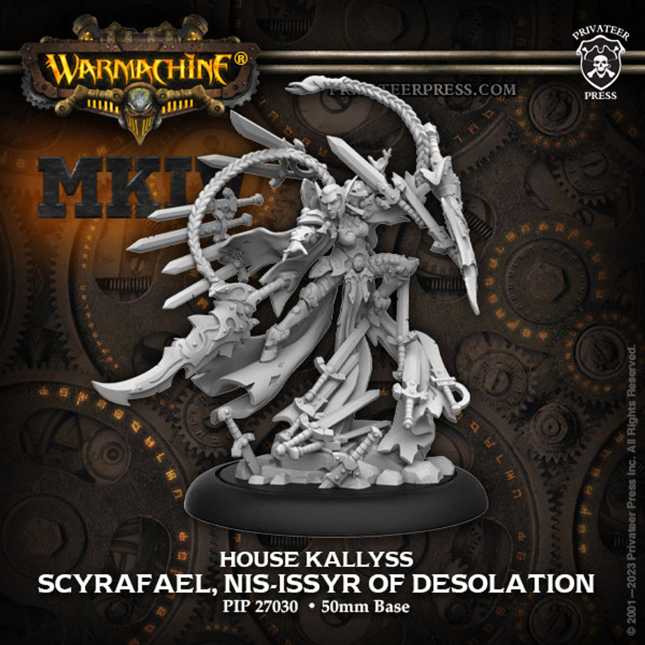 Warmachine MKIV (PIP 27030): Dusk House Kallyss - Scyrafael, Nis-Issyr of Desolation