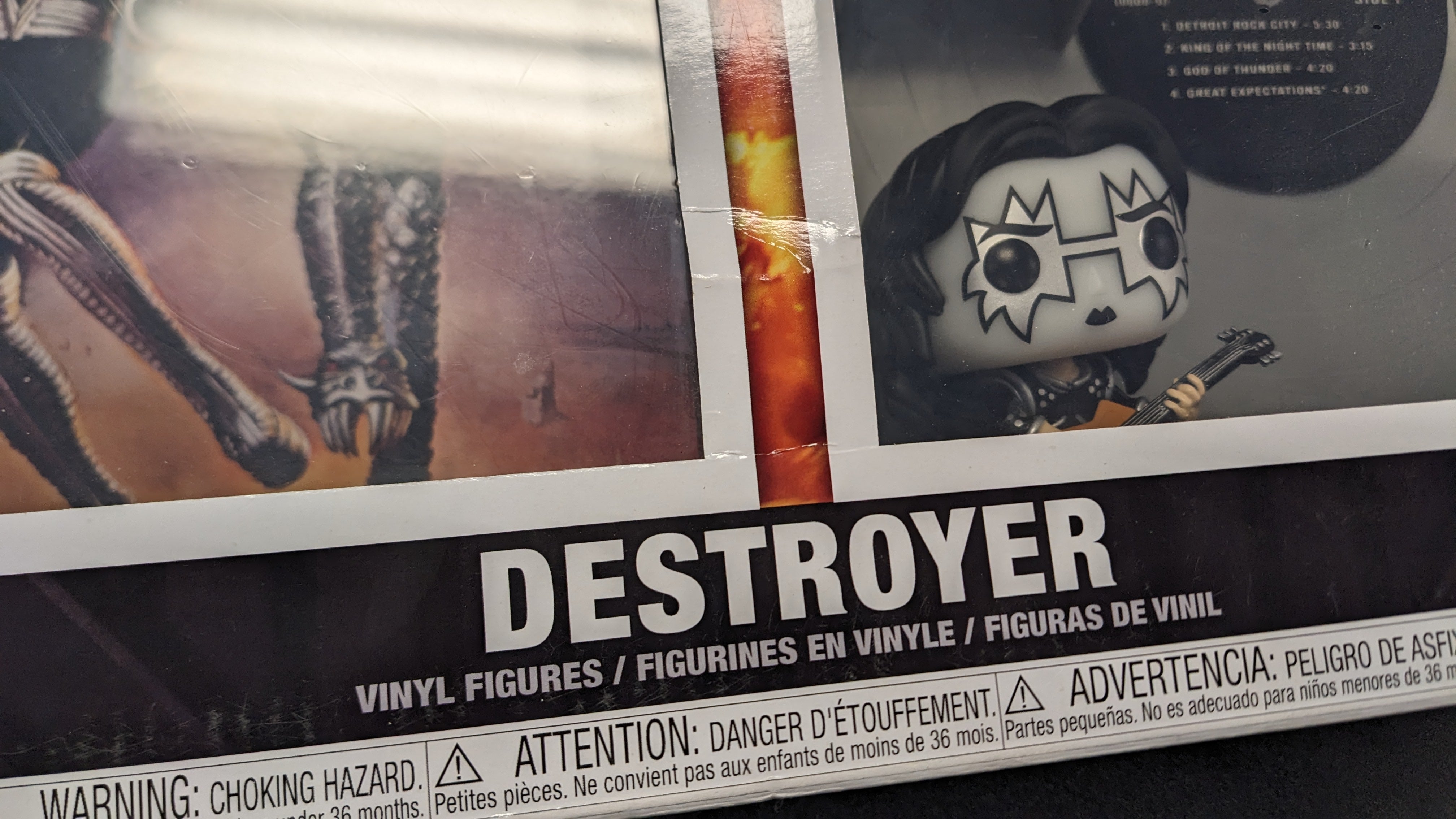 POP Figure Cover: Kiss #0022- Destroyer (Walmart 2021 Exclusive) (Damaged Box)