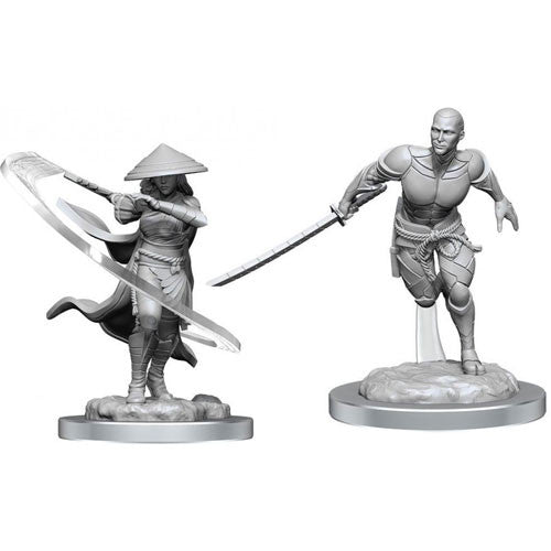 MTG: Unpainted Miniatures - Kaito Shizuki & The Wanderer (90504)