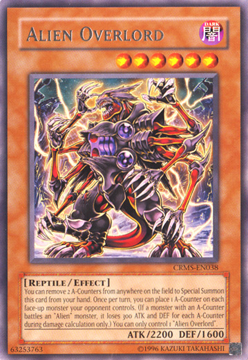 Alien Overlord (CRMS-EN038) Rare - Near Mint Unlimited