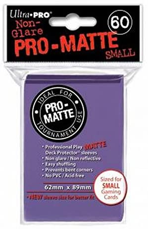 Ultra-PRO: Mini Sleeves - Pro-Matte:  Purple (60)