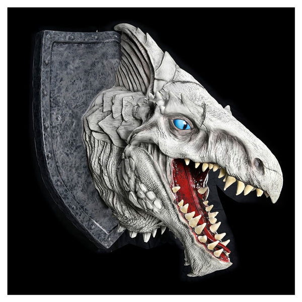 D&D: Replicas of the Realms Trophy Plaque - White Dragon