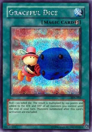 Graceful Dice (EDS-002) Secret Rare - Light Play Limited Edition