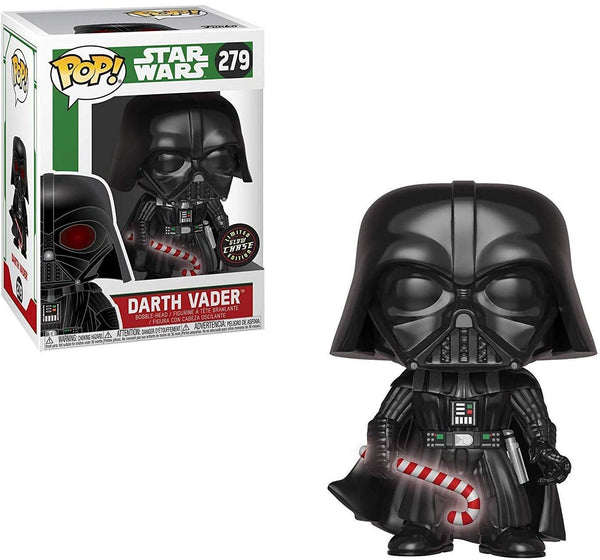 POP Figure: Star Wars Holiday #0279 - Darth Vader (Glow Chase)