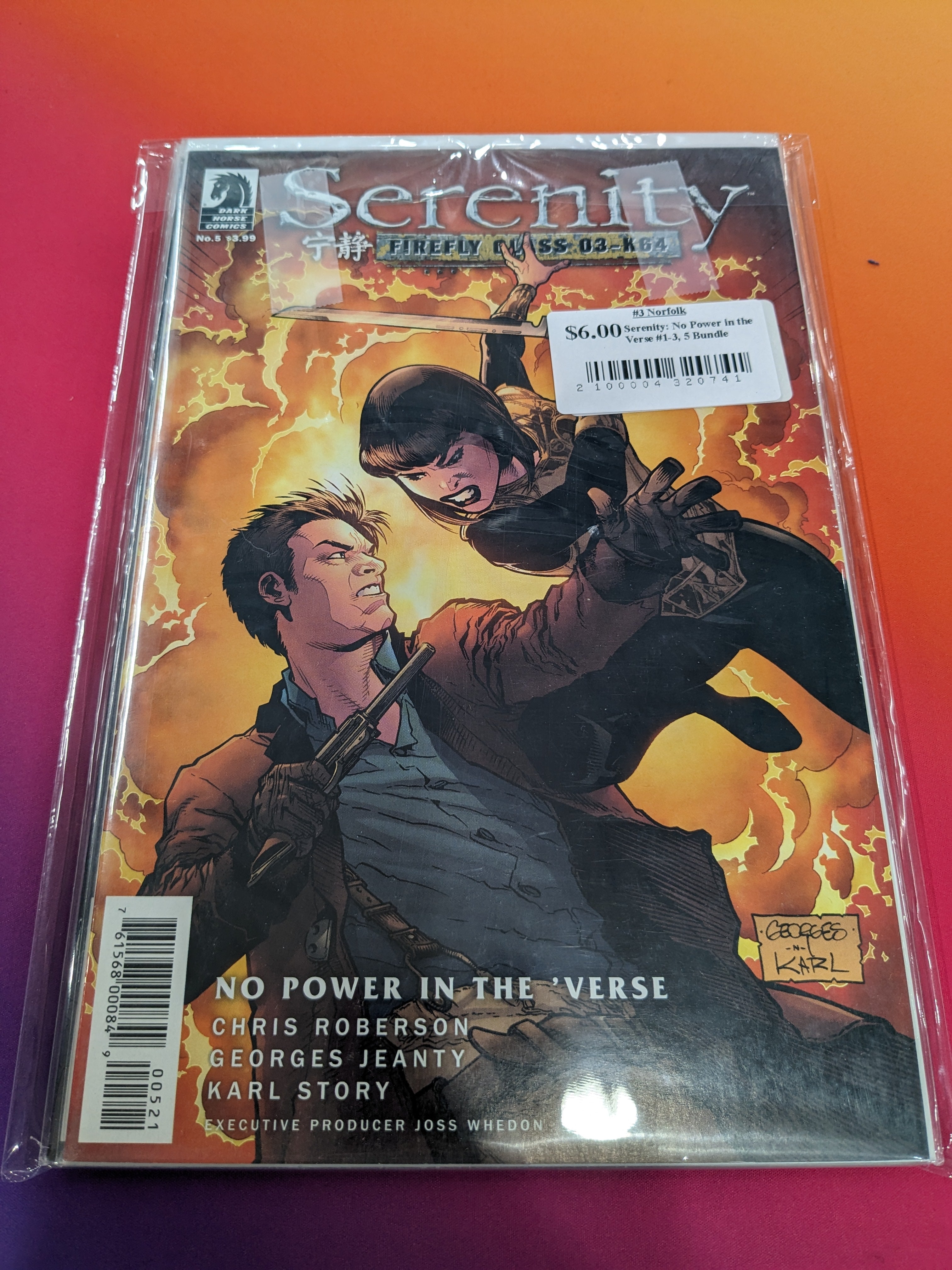 Serenity: No Power in the Verse #1-3, 5 Bundle