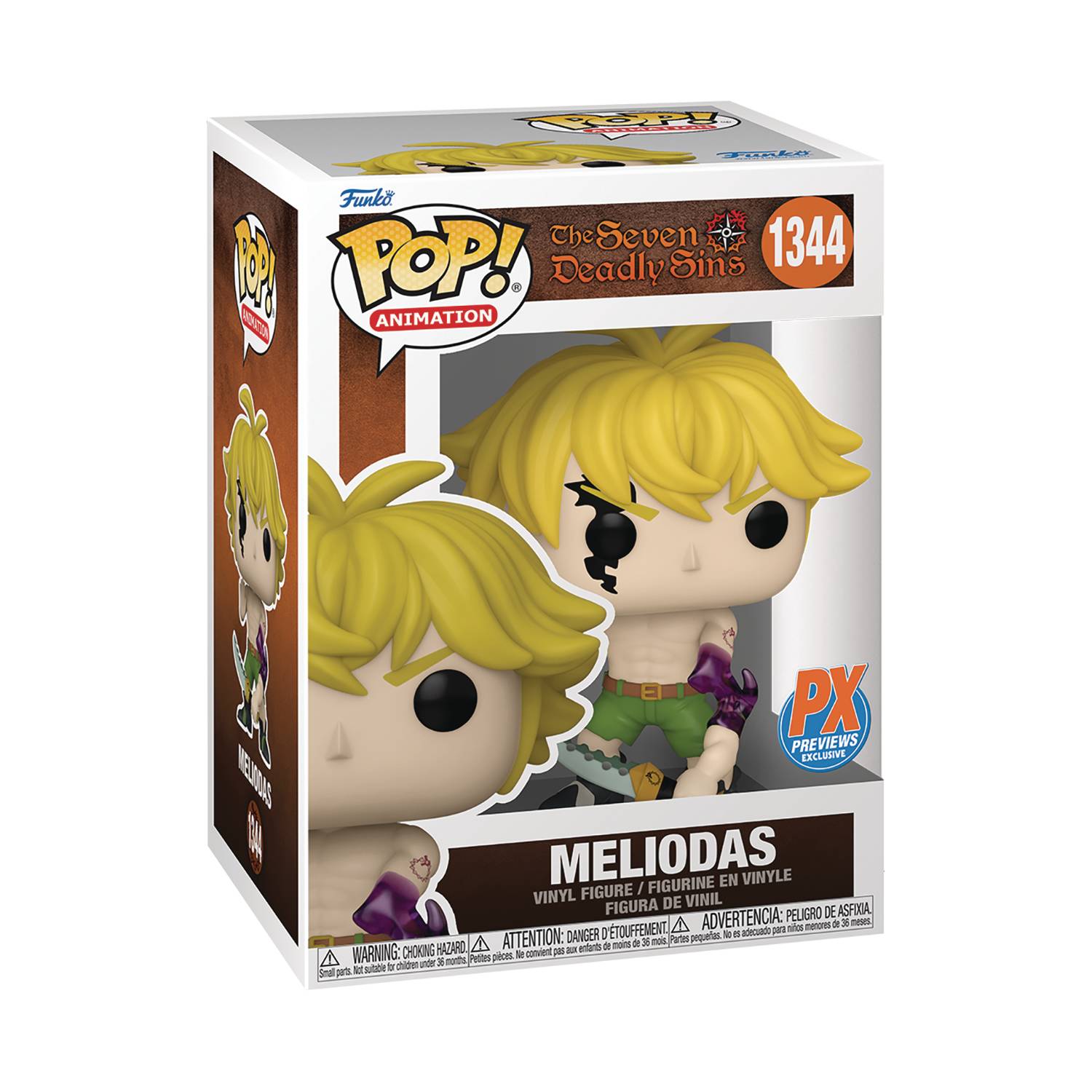 POP Figure: Seven Deadly Sins #1344 - Meliodas (PX)