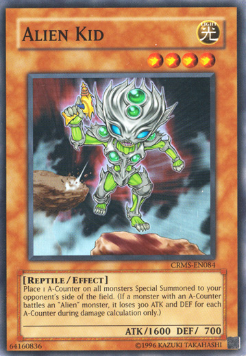 Alien Kid (CRMS-EN084) Super Rare - Near Mint Unlimited