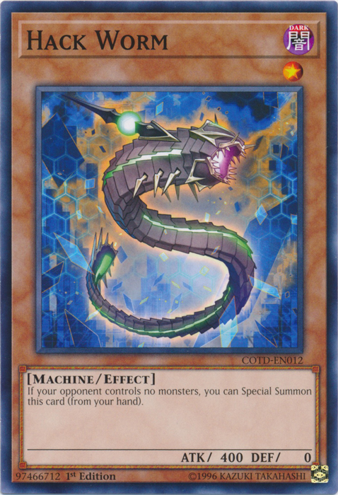 Hack Worm (COTD-EN012) Near Mint 1st Edition - Common