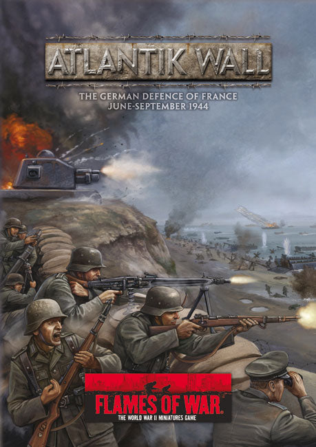Flames of War: WWII: Defences (BB121A) - (German in Atlantik Wall) Graf Spec Gun Barrel (Late)