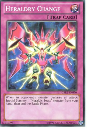 Heraldry Change (CBLZ-EN070) Common - Near Mint Unlimited