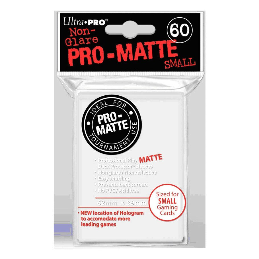 Ultra-PRO: Mini Sleeves - Pro-Matte: White (60)