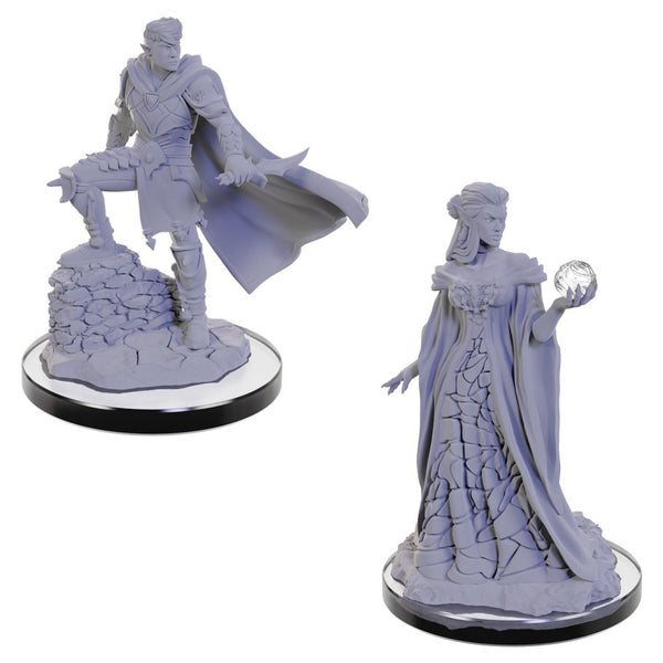 Critical Role: Unpainted Miniatures - Xhorhasian Mage & Xhorhasian Prowler W5