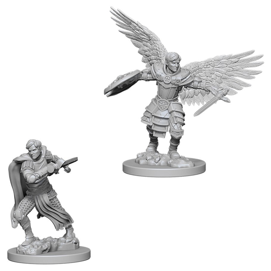 D&D: Nolzur's Marvelous Miniatures - Male Aasimar Fighter (73380)