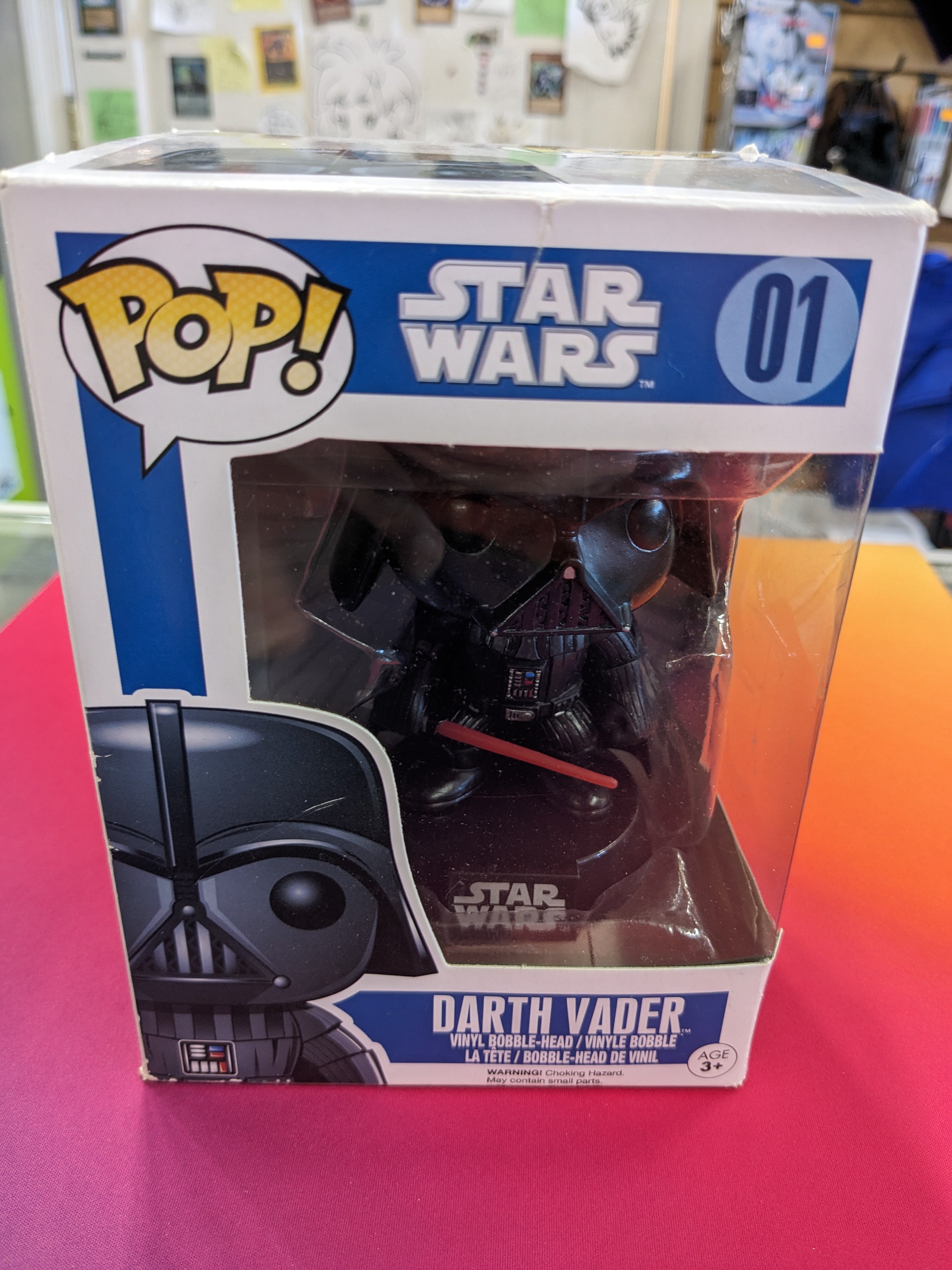 POP Figure: Star Wars #0001 - Darth Vader (Damaged Box)