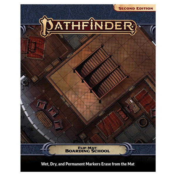 Pathfinder 2nd Edition RPG: Flip-Mat - Boarding School
