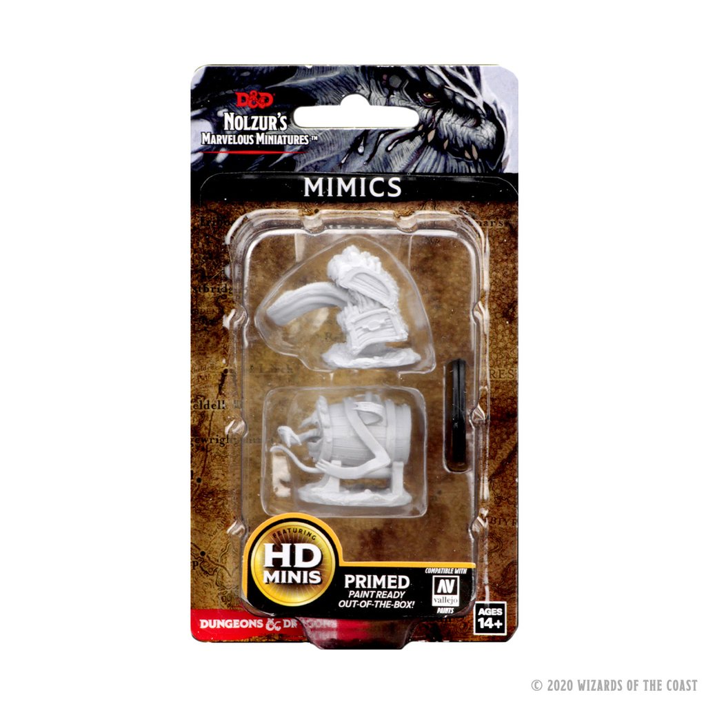 D&D: Nolzur's Marvelous Miniatures - Mimics (73192)