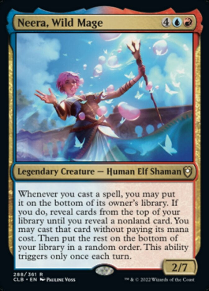 Neera, Wild Mage (CLB-R)