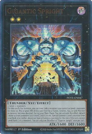 Gigantic Spright (POTE-EN047) 1st Ed.