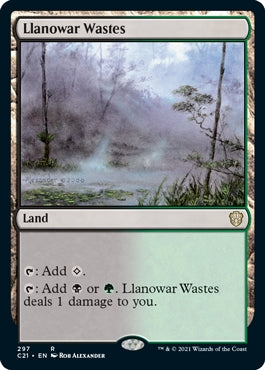 Llanowar Wastes (C21-R)