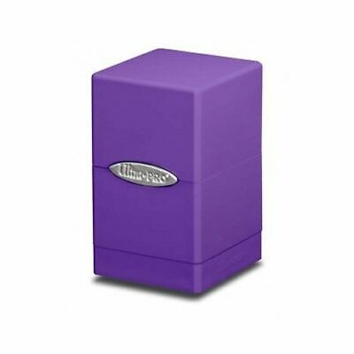 Ultra-PRO: Satin Tower Deck Box - Solid: Royal Purple