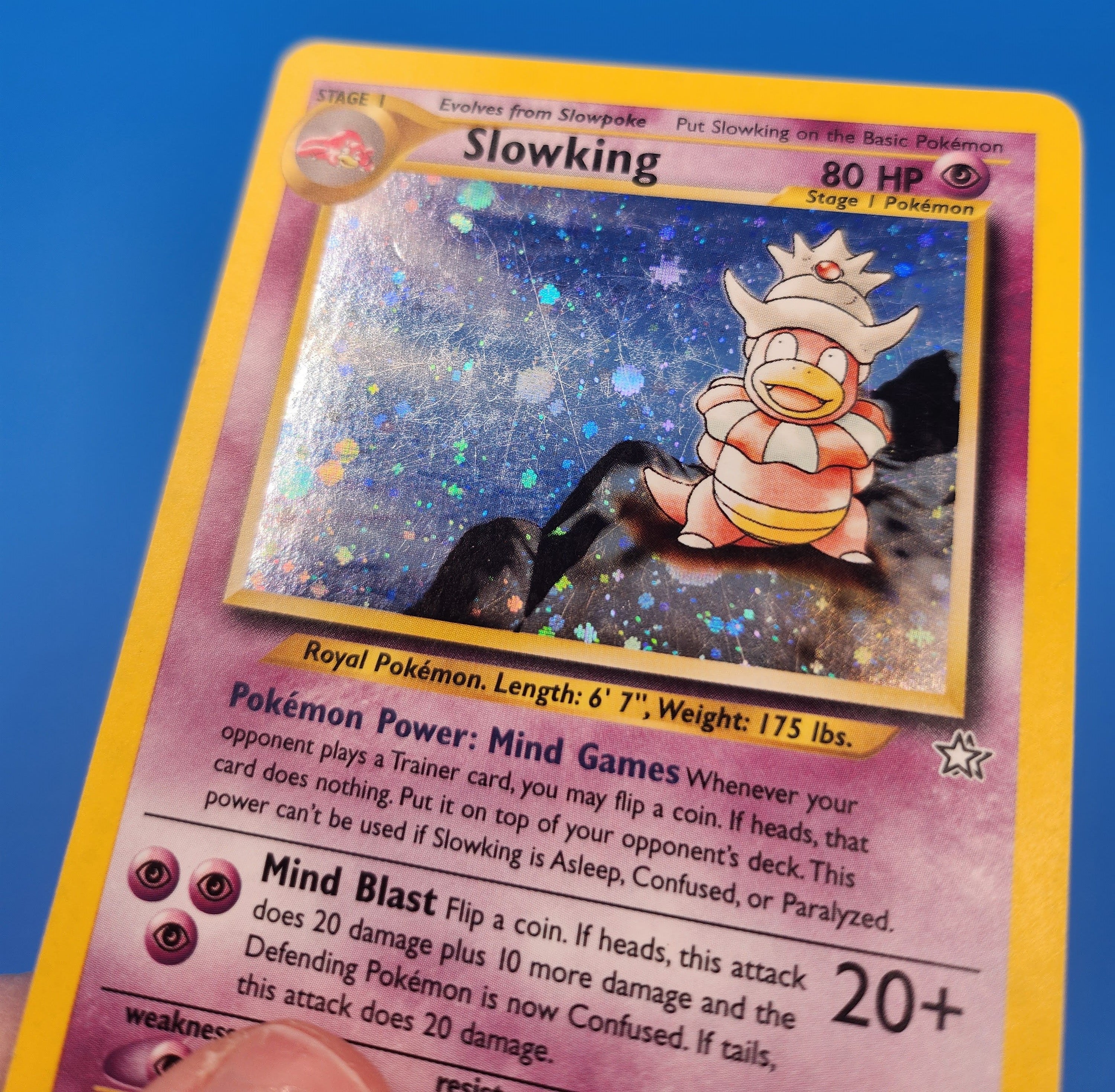 Slowking - 014/111 (N1) Holo Rare - Light Play Holofoil