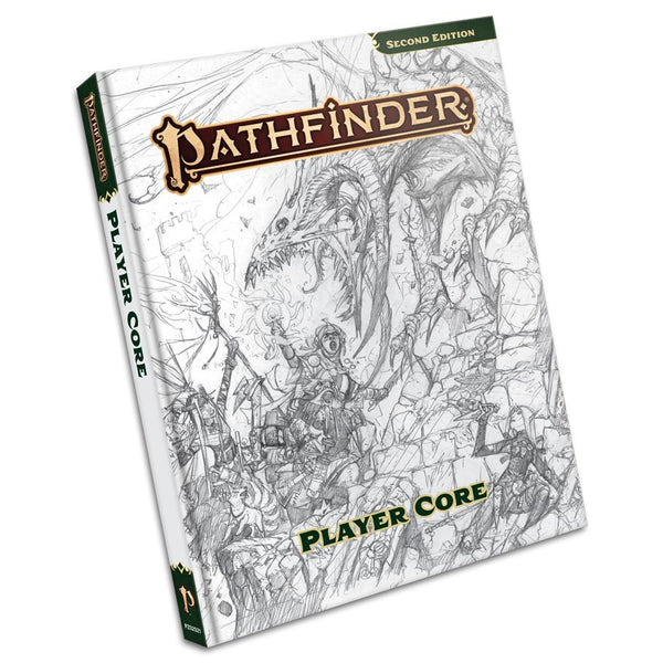 Pathfinder 2nd Edition RPG: Sketch Cover - Player Core