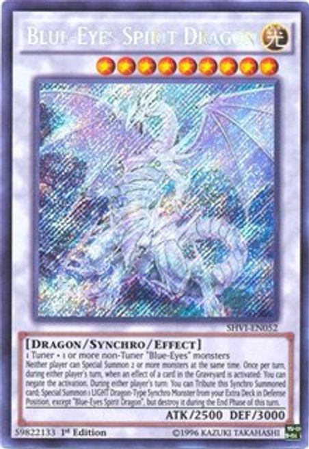 Blue-Eyes Spirit Dragon (SHVI-EN052) 1st Edition