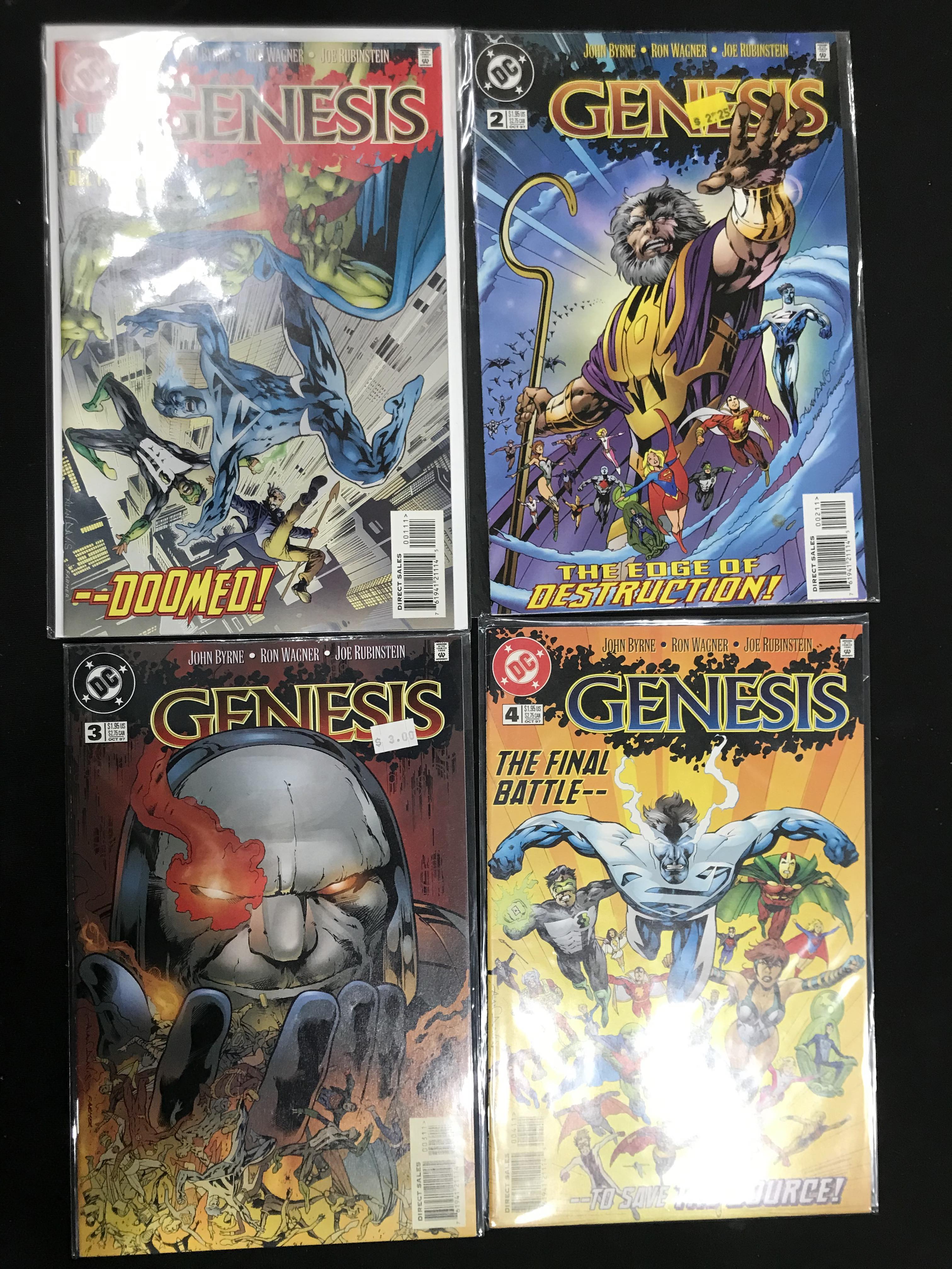 Genesis #1-4 (1997) Comic Bundle (Complete Series)