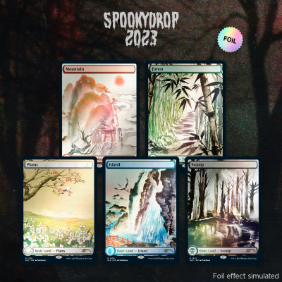 MTG: Secret Lair - Spookydrop 2023: Meditations on Nature (Foil Edition)