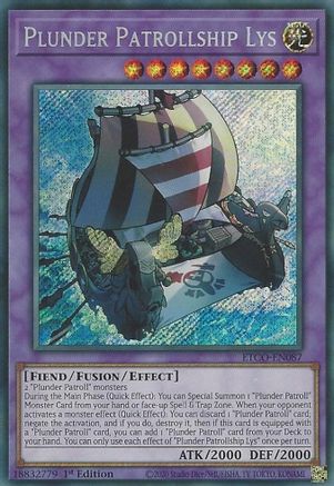 Plunder Patrollship Lys (ETCO-EN087) 1st Edition