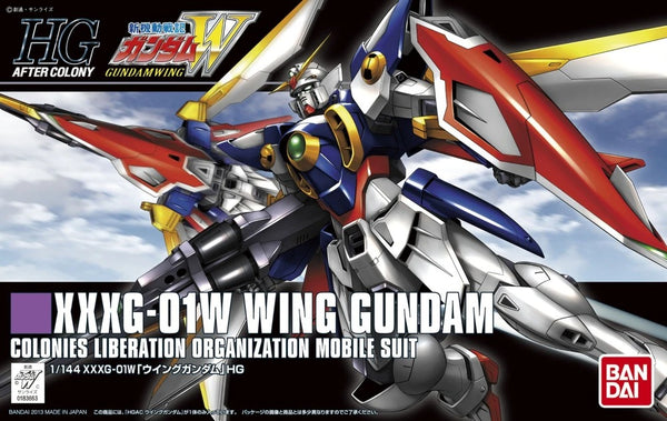 1/144 (HG-AC): New Mobile Report Gundam Wing - #162 XXXG-01W Wing Gundam Colonies Liberation Organization Mobile Suit