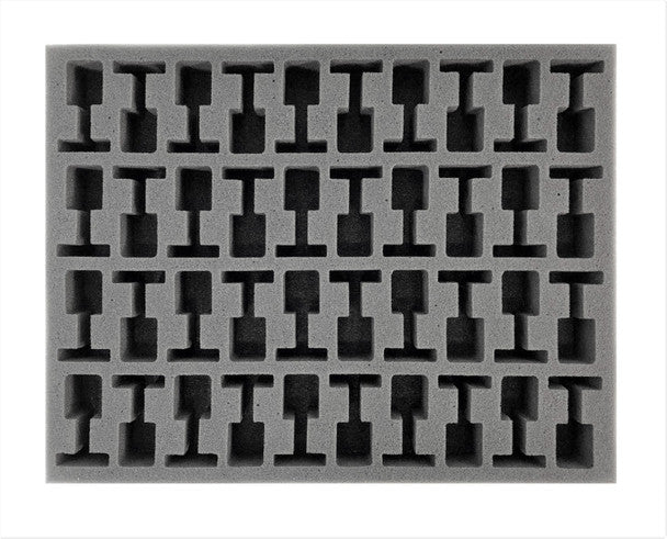 Battle Foam: (Tau) 40 Drone Foam Tray (BFL-1.5)